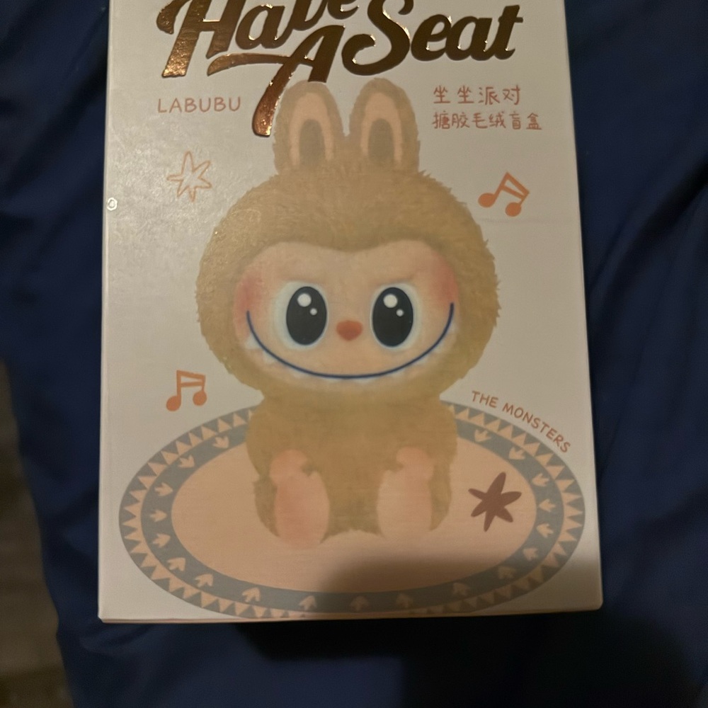 Labubu Plush Bunny - Cream